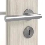 Detailbild Oberfläche von Eiche lasiert LA 11 Basic Durat Doppelflügeltür inkl. Zarge - Huga