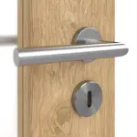 Detailbild Oberfläche von Asteiche LA 11 Basic Durat Doppelflügeltür inkl. Zarge - Huga