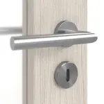 Detailbild Oberfläche von Gebürstete Salzeiche LA 27 ProLine Duradecor Doppelflügeltür inkl. Zarge - Hörmann