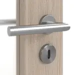 Detailbild Oberfläche von Graueiche LA 27 ProLine Duradecor Doppelflügeltür inkl. Zarge - Hörmann