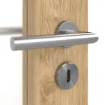 Detailbild Oberfläche von Asteiche LA 27 Basic Durat Doppelflügeltür inkl. Zarge - Huga