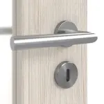 Detailbild Oberfläche von Gebürstete Salzeiche DIN-LA ProLine Duradecor Doppelflügeltür inkl. Zarge - Hörmann