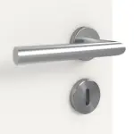 Detailbild der Oberfläche von Weiß ähnlich RAL 9016 Basic Lack Doppelflügeltür inkl. Zarge - Huga