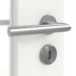 Detailbild der Oberfläche von Weiß RAL 9016 LA 11 Basic Durat Innentür - Huga