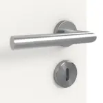 Detailbild der Oberfläche von Weiß RAL 9016 Basic Durat Innentür - Huga