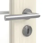 Detailbild der Oberfläche von Lärche lasiert LA 27 Basic Durat Innentür - Huga