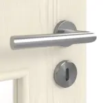 Detailbild der Oberfläche von Lärche lasiert LA 9 Basic Durat Innentür - Huga