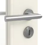 Detailbild der Oberfläche von Weiß ähnlich RAL 9010 LA 11 Basic Lack Innentür - Huga