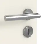 Detailbild der Oberfläche von Weiß ähnlich RAL 9010 Basic Lack Innentür - Huga