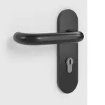 Detailbild der Oberfläche von Bütte Weiß Basic Durat Rauchschutztür - Huga