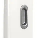 Detailbild der Oberfläche von Weiß RAL 9016 LA 11 Basic Durat Schiebetür - Huga