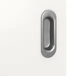 Detailbild der Oberfläche von Weiß RAL 9016 LA 24 Basic Durat Schiebetür - Huga