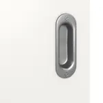 Detailbild der Oberfläche von Weiß RAL 9016 Basic Durat Schiebetür - Huga