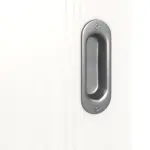 Detailbild der Oberfläche von Pino Weiß Basic Durat Schiebetür - Huga