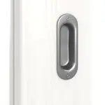 Detailbild der Oberfläche von Pino Weiß LA 11 Basic Durat Schiebetür - Huga