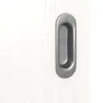 Detailbild der Oberfläche von Pino Weiß LA 24 Basic Durat Schiebetür - Huga