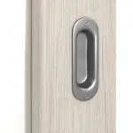 Detailbild der Oberfläche von Eiche lasiert LA 27 Basic Durat Schiebetür - Huga