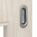 Detailbild der Oberfläche von Eiche lasiert LA 9 Basic Durat Schiebetür - Huga