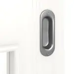 Detailbild der Oberfläche von Pino Weiß LA 9 Basic Durat Schiebetür - Huga