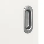 Detailbild der Oberfläche von Weiß ähnlich RAL 9016 LA 24 Basic Lack Schiebetür - Huga