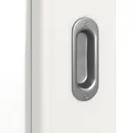 Detailbild der Oberfläche von Weiß ähnlich RAL 9016 LA 27 Basic Lack Schiebetür - Huga