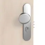 Detailansicht der Oberfläche von CLASSEN Brandschutztür-Set EI30 42db Akazie hell CPL inkl. Zarge