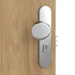 Detailansicht der Oberfläche von CLASSEN Brandschutztür-Set EI30 42db Hickory Eiche CPL inkl. Zarge