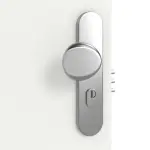 Detailansicht der Oberfläche von CLASSEN Brandschutztür-Set EI30 42db Weiß CPL inkl. Zarge