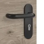 Detailansicht der Oberfläche von HÖRMANN Brandschutztür Nordeiche quer Duradecor ProLine 