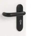 Detailansicht der Oberfläche von GARANT Brandschutztür T30 Corona 734 Quer Authentic Bianco CePaL