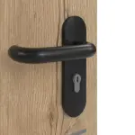 Detailansicht der Oberfläche von GARANT Brandschutztür T30 Corona 832 Authentic Risseiche CePaL