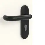 Detailansicht der Oberfläche von GARANT Brandschutztür T30 Corona 834 Pearl White CePaL