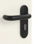 Detailansicht der Oberfläche von GARANT Brandschutztür T30 Corona 834 Weißlack 9010 CePaL