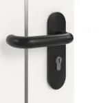 Detailansicht der Oberfläche von GARANT Brandschutztür T30 Corona 850 Weißlack 9016 CePaL