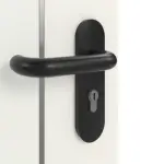 Detailansicht der Oberfläche von GARANT Brandschutztür T30 Corona 850 Weiß Struktur Premium CePaL