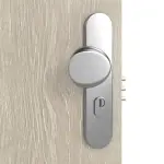 Detailansicht der Oberfläche von CLASSEN Brandschutztür-Set EI60 M1 Kendal Eiche CPL inkl. Blockzarge