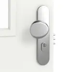 Detailansicht der Oberfläche von CLASSEN Brandschutztür-Set EI60 M2 Weiß CPL inkl. Blockzarge