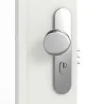 Detailansicht der Oberfläche von CLASSEN Brandschutztür-Set EI60 M3 RAL 9003 CPL inkl. Blockzarge