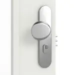 Detailansicht der Oberfläche von CLASSEN Brandschutztür-Set EI60 M3 Weiß RAL 9003 HPL inkl. Blockzarge