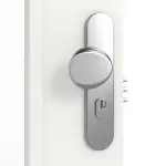 Detailansicht der Oberfläche von CLASSEN Brandschutztür-Set EI60 M3 Weiß CPL inkl. Blockzarge