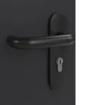 Detailansicht der Oberfläche von GARANT Brandschutztür T30 Matt RAL 9005 G-TEC