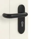 Detailansicht der Oberfläche von GARANT Brandschutztür T30 Parma PF5 Weißlack 