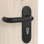 Detailansicht der Oberfläche von WESTAG Brandschutztür T-90 Nussbaum Embla NU 324 PortaLit CPL