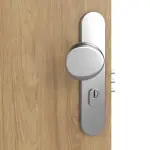 Detailansicht der Oberfläche von CLASSEN Brandschutztür-Set EI30 Venom Alu M5 Hickory Eiche CPL inkl. Blockzarge