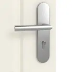 Detailansicht der Oberfläche von GARANT Wohnungseingangstür Como C2 Weißlack 