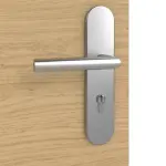 Detailansicht der Oberfläche von GARANT Wohnungseingangstür Corona 730 Quer Authentic Asteiche CePaL