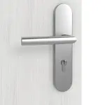 Detailansicht der Oberfläche von GARANT Wohnungseingangstür Corona 830 Authentic Grigio CePaL