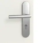 Detailansicht der Oberfläche von GARANT Wohnungseingangstür Corona 830 Weiß Struktur Premium CePaL