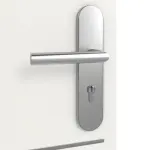 Detailansicht der Oberfläche von GARANT Wohnungseingangstür Corona 832 Authentic Bianco CePaL