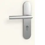 Detailansicht der Oberfläche von GARANT Wohnungseingangstür Corona 834 Pearl White CePaL